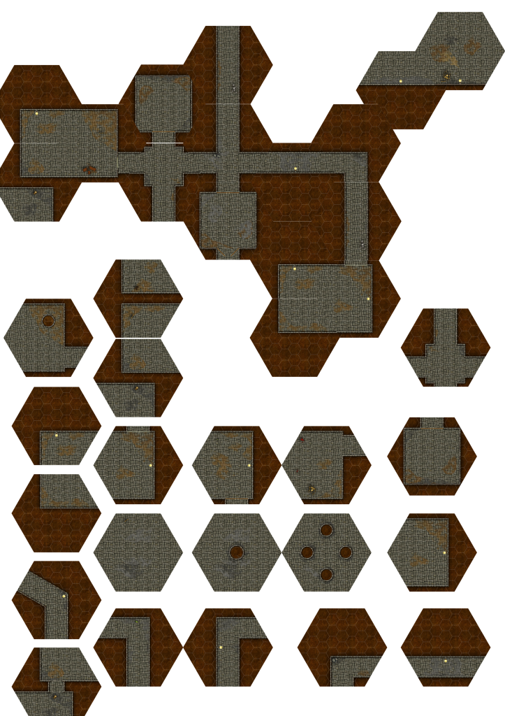 Geomorph Tests | GURPS Mega Dungeon