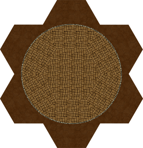 Low Res image of circular Geomorph tiles.